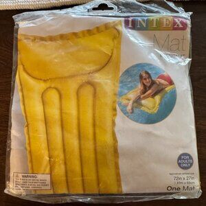 Intex Mat Pool Float - 72" x 27"  Designed w/ a Contour Pillow for Comfort - New